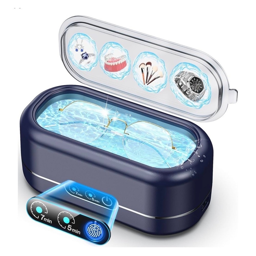 Seepark Ultrasonic Jewelry Cleaner Denture Bath Tank Cleaning Machine 50 KHZ - Picture 2 of 2